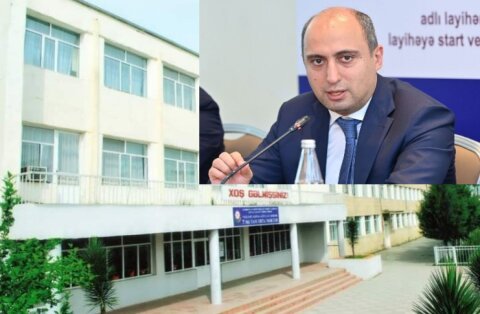 Emin Əmrullayevin menyusuna: Göyçay şəhəri 7№-li orta məktəbin öz qanunları var – diplomsuz direktor müavini, “ailə podratı” və s.