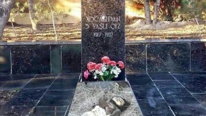 Xocalıdan 5 yaşlı qız - Qəbir açılacaq